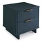 Manhattan Comfort Granville Midnight Blue 2-Drawer Nightstand, 2PK 2-NS-5014 - alternate 2